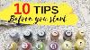 10 Tips You Should Know Before You Start Paint By Numbers 10 Paint By Numbers Tips
