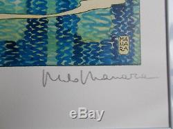 2000 , Serigraphie de Milo Manara, numérotée et signée au crayon