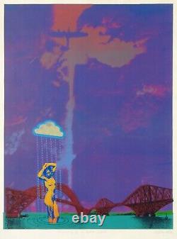 ASHLEY COOK, SCOTTISH, Big Screenprint, DREAMING OF A BETTER WORLD, SIGNÉ, 3/5