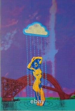 ASHLEY COOK, SCOTTISH, Big Screenprint, DREAMING OF A BETTER WORLD, SIGNÉ, 3/5