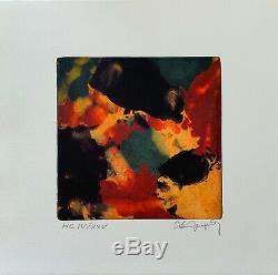 Alain JACQUET / Hand signed and numbered Lithograph print