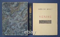 Alfred de MUSSET. Henri LE RICHE. VENISE. 23 gravures. 1/150. 1928