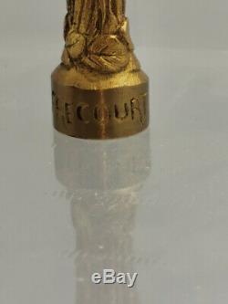 Ancien Sceau Cachet collector Bronze Doré Numéroté signé M. Frecourt Escargot