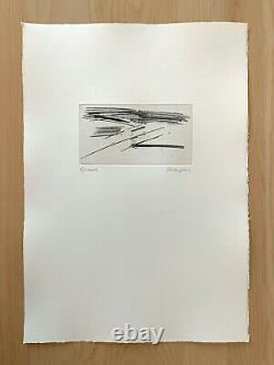 André MARFAING / Hand signed Etching print, 1974