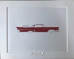 Andy Warhol Lithographie Originale Car Pop Art Signée Numérotée