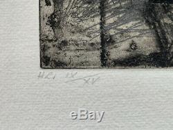 Antoni TÀPIES / Hand signed etching print