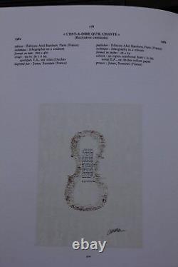 Arman Lithographie signée numérotée violon musique 1982 recitativo cantando