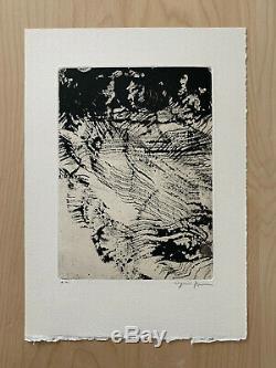 Arpad SZENES / Hand signed and numbered Etching print (I)