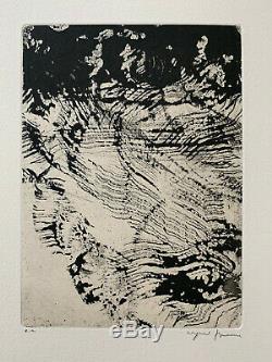 Arpad SZENES / Hand signed and numbered Etching print (I)