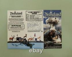 Banksy original Dismaland Cardboard Signed And Numbered + Mappa + Tiket + Piece