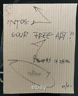 Banksy original Pack Of 10 Oeuvres Dismaland Cardboard Signed And Numbered