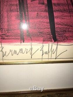 Bernard Buffet Original Lithographie Signé Édition Limité 64/150 La Corrida