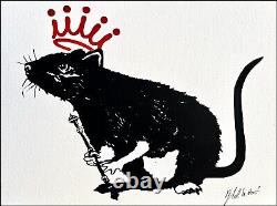 Blek Le Rat The KING / 300ex / 2023 / Neuf & Non ouvert
