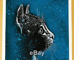 C215 Christian Guemy Print Felix 2019 Signee Numérotée COA Street Art Chat Cat