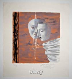 CHAPELAIN MIDY LITHOGRAPHIE Originale Signee Numerotee 46/80 Gravure in4 1988