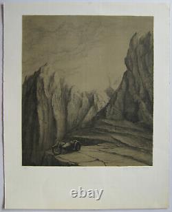 Cat Roland Lithographie 1976 Signée Au Crayon Num/60 Handsigned Numb Lithograph