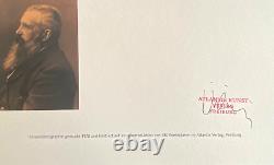 Claude Monet Lithographie COA Original Signé Numéroté (Georges Seurat)