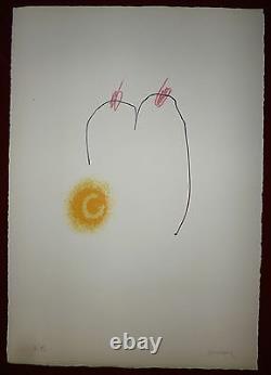 Cormenzana Enric Lithographie signée numérotée abstraction art abstrait Espagne