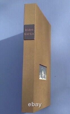 DADO. LE TERRIER. Une lecture de KAFKA. 9 pointes-sèches originales. 1/175. 1980