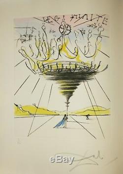 DALI Salvador Procès en diffamation, 1971 OUVRAGE COMPLET & Gravures signées