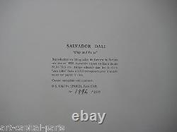 Dali Salvador Lithographie 1986 Signée Num/2500 Signed Numb Lithograph Field 262