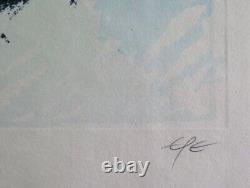 Ernest PIGNON-ERNEST-Lithograph Signed and numbered-RIMBAUD REGARDS