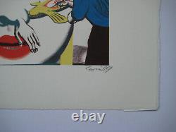 Erro Lithographie 1969 Signée Au Crayon Num/100 Handsigned Numb/100 Lithograph