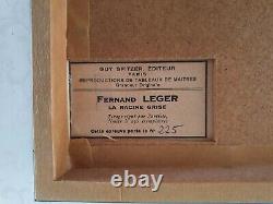 Fernand Léger La racine grise Lithographie/pochoir