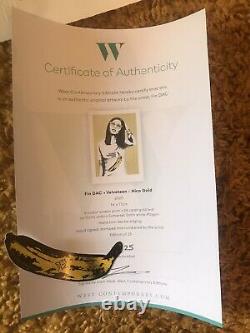 Findac Velveteen Gold 24 Carats (Ed of only 25) Signed and Stamped