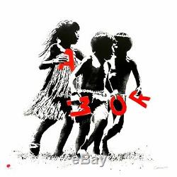 GOIN AMOR serigraphie 100 ex. Sold Out Print COA Banksy Blek le Rat Jef Aerosol