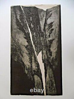 GUITET James Gravure originale 66 Handsigned Etching Eau-forte Nantes Abstrait