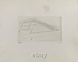Geneviève ASSE / Hand signed Etching print