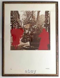 Gérard FROMANGER, Boulevard des Italiens, 1971. Sérigraphie signée et numérotée