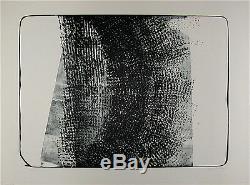 HARTUNG Hans Lithographie originale signée numérotée 1974 Art Abstrait Lyique