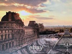 JR au Louvre 29 mars 18h08 / Signed and numbered Lithograph print Edition /250