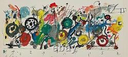 Jean TINGUELY 1986 Estampe Sérigraphie Couleurs signed and numbered in pencil