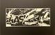 John CRASH Matos, Hand Signed, Litho Blanc 4/25, 28x43cm, Street art graffiti