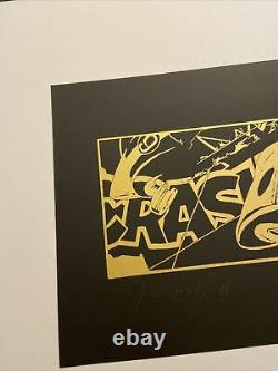John CRASH Matos, Hand Signed, Litho Gold 2/25, 28x43cm
