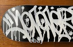 JonOne Skateboard Oeuvre originale unique signée numérotée Street Art