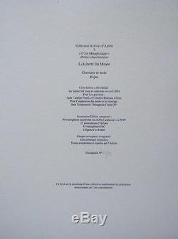 KIJNO Ladislas Livre objet plexi 5 gravures carborundum signées et numérotées