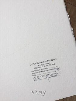 LITHOGRAPHIE ORIGINALE Signée & Numérotée Georges POINT EA 1991