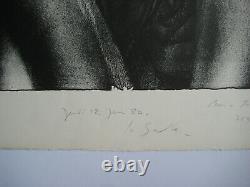 La Salle Lasalle Charles Lithographie Signée Au Crayon Num Handsigned Lithograph