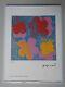 Lithographie, Andy Warhol, Peace Flowers / Version 1 , Tirage 25 Ex