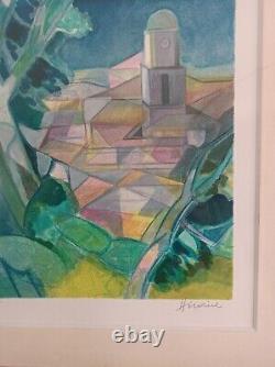 Lithographie Camille Hilaire
