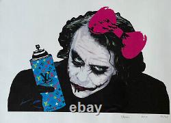 Lithographie Joker Signée et Numérotée New York XX