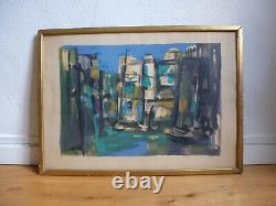 Lithographie Originale Marcel Mouly Numerotee Signee + Certificat Authenticite