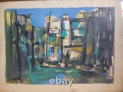 Lithographie Originale Marcel Mouly Numerotee Signee + Certificat Authenticite