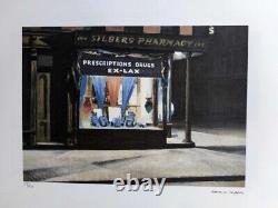 Lithographie offset originale signée numérotée Edward Hopper 58/150 l