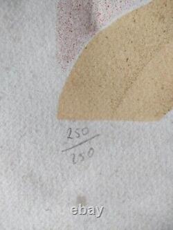 Lithographie originale CLAIRE ASTAIX signée numérotée