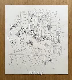Louis CANE / Hand signed Lithograph